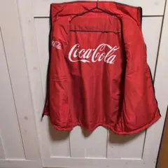 Coca-Colaリバーシブルベスト 非売品 背中にGEORGIA