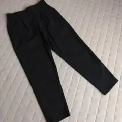 濃紺色ストレッチパンツ ウエストゴム　size L