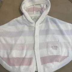美品GELATO PIQUE フード付きポンチョ 70-90cm