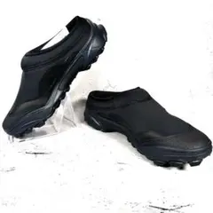 【限定人気希少デザイン】新品 アディダス【25.5】 クロッグ ミュール 黒