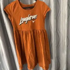 （正規品）テキサス大学　ロゴ入り 半袖ワンピース Sサイズ