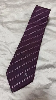 【美品】BURBERRY BLACK LABEL ストライプ ネクタイ