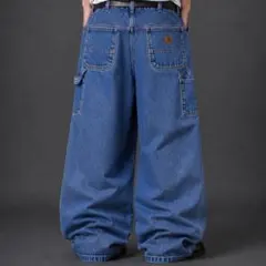 Carhartt denim pants ペインター 革タグ パンツ W40のサムネイル