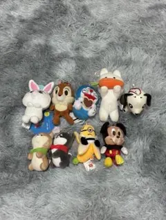 キャラクターぬいぐるみキーホルダー