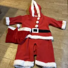 ベビー用　80サイズ　サンタコスチューム 赤