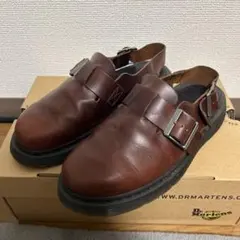 Dr. Martens レザーサンダル ブラウン　ジョージのサムネイル