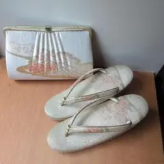 【お値下げ】和装用バッグと草履セット