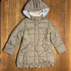 familiar ファミリア　ボア付き中綿コート　120サイズ