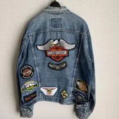 【限定】最終値下げ リーバイス カスタム デニムジャケット ハーレーダビッドソン