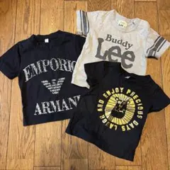 子供服80 S 半袖 Tシャツ Lee ARMANI プリントTシャツ