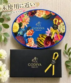 GODIVA 100周年記念 空箱 2点セット 花柄 限定BOX ゴディバのサムネイル