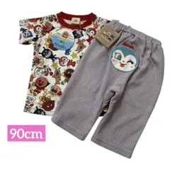 あんぱんまん 半袖 ズボン セット 90㎝ Tシャツ ズボン