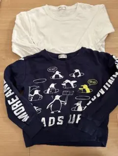 peda & mada トレーナー2枚セット 130