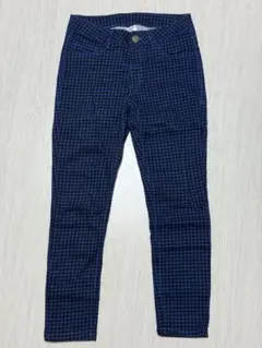 【LOWRYS FARM】 千鳥柄パンツ ズボン XSサイズ