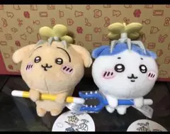 ちいかわ　討伐マスコット　 うさぎ＆ハチワレぬいぐるみ　ボールチェーン