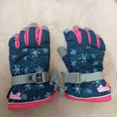 子供用 　グローブ 　雪遊びスキースノボーに　サイズJL
