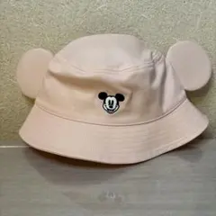 ディズニー ミッキーマウス 耳付き ハット 帽子 ピンク