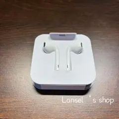 Apple 純正 ライトニング 有線イヤホン iphone 新品 •b