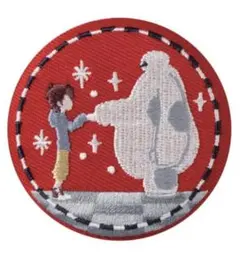 ディズニー刺繍缶バッジ　2　ベイマックス