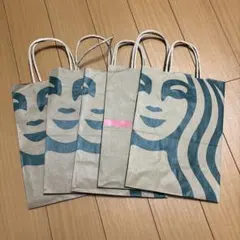 スターバックス ショップ袋 5枚セット