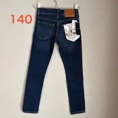Lee スキニーデニム 140 ダークブルー