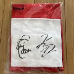 C&K サイン入り XL 紅白Tシャツ