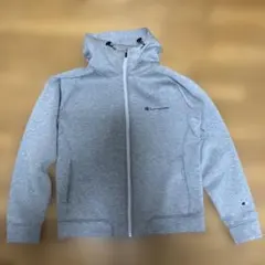 Champion グレー フルジップ パーカー XLサイズ