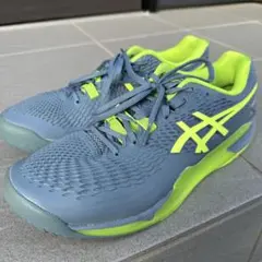 【美品】27.5CM アシックステニスシューズ GEL-RESOLUTION 9