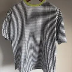forksy. 配色リブオーバーサイズボーダーカットソー　Tシャツのサムネイル