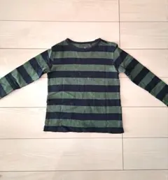 ユニクロ　ボーダー　長袖　Tシャツ　130