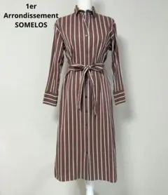 1er Arrondissement SOMELOS シャツワンピース