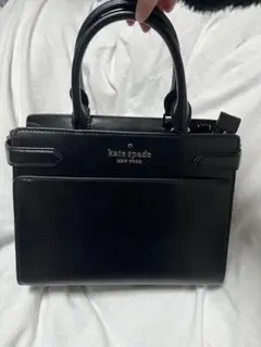kate spade ブラック ハンドバッグ