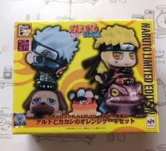 NARUTO ナルトとカカシのオレンジケーキセットフィギュア ぷちきゃらランドのサムネイル