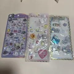 オバケーヌシール　うるちゅる　マシュマロ　ウォーター　おはじき　シャカシャカ