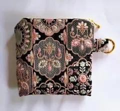 ✿インド刺繍生地✿保冷ミニポーチのサムネイル