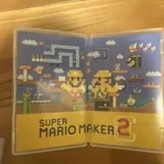 スーパーマリオメーカー2 Switch空箱 ケースのみ