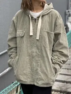 新品未使用タグ付　champion コーデュロイジップジャケット