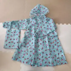 レインコート　キッズフォーレ　L　収納袋付き