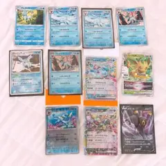 ポケモンカード グレイシア リーフィア ブラッキー シャワーズ みず くさ あくのサムネイル