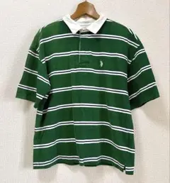 最終価格 U.S. POLO ASSN. マルチボーダーラガーシャツ M