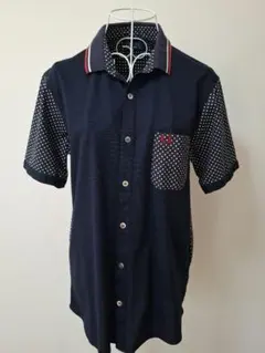 Fred Perry ポロシャツ　メンズ　　ドット　水玉　 サイズL