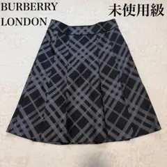 BURBERRY LONDON♡チェック デザイン ロング フレアスカート BURBERRY BLUE LABEL(バーバリーブルーレーベル) Nova check flared