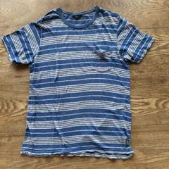 ゴーヘンプ・ストライプTシャツ・古着のサムネイル