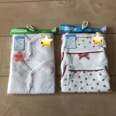 ⭐️値下げ⭐️西松屋⭐︎肌着　半袖&キャミソールロンパース