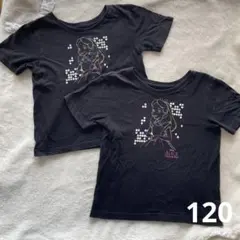 Disney Tシャツ 120 双子コーデ 姉妹コーデ おそろ　アリス