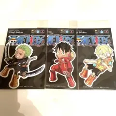 ONE PIECE ルフィ　ゾロ　サンジ　エッグヘッド編　ステッカー
