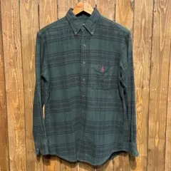 希少！ ダブルアールエル RRL ネイティブ 長袖 ウール ネルシャツ 厚手 M RRL Ralph Lauren ダブルアールエル 長袖ネルシャツ オンブレ
