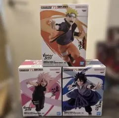 ナルト　プライズ　フィギュア　サスケ　ナルト　サクラ