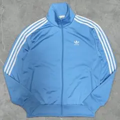 adidas 青 ファイヤーバード 襟高 トラックジャケット Oのサムネイル