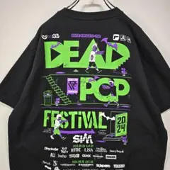 DEAD POP FESTIVAL 2024　Tシャツ　L　SiM　バンド　古着